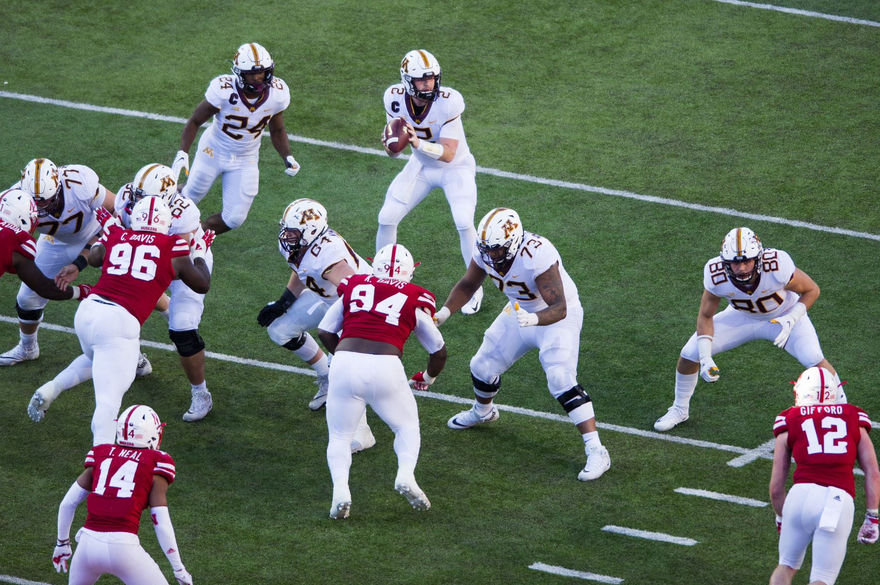NU football vs. Minnesota, 10/20/18